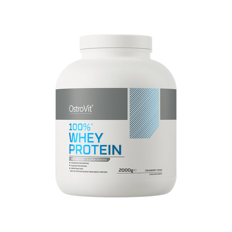 100% Whey Protein Strawberry Cream 2kg OstroVit Compra Online