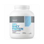 100% Whey Protein Tiramisu 2 kg da OstroVit, suplemento em pó à base de concentrado de proteína de soro de leite, com 21 g de proteína por dose.