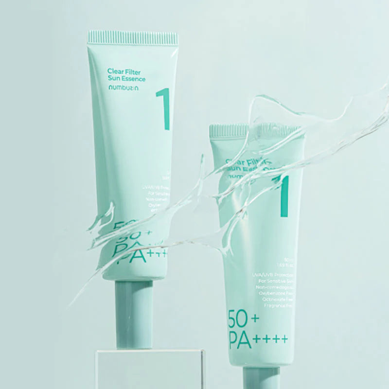 Essência Solar N.1 Clear Filter SPF50+ 50ml Numbuzin
