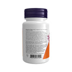 Frasco de suplemento alimentar Nattokinase 100 mg, enzima natural extraída da soja fermentada, em cápsulas para apoio cardiovascular.