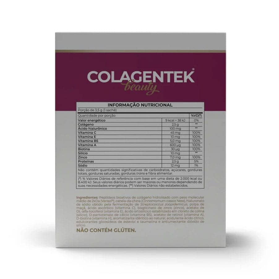Colagentek Belleza Manzana y Canela 30 Sobres Vitafor