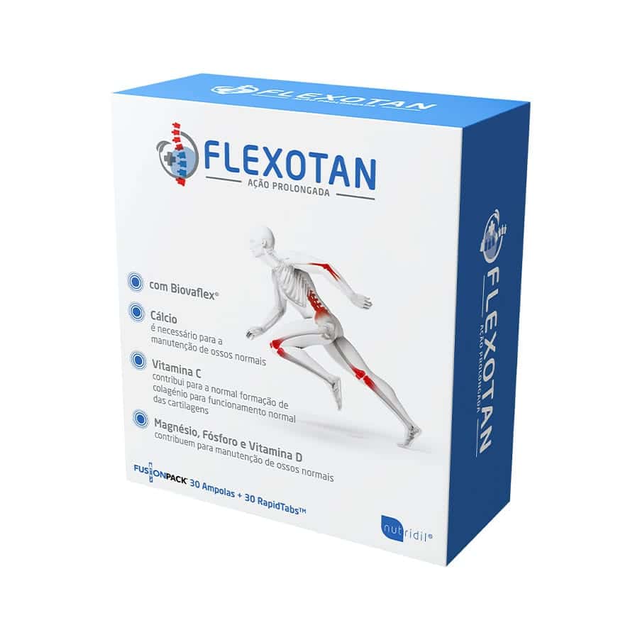 Flexotan Acção Prolongada 30 Ampolas + 30 RapidTabs Nutridil