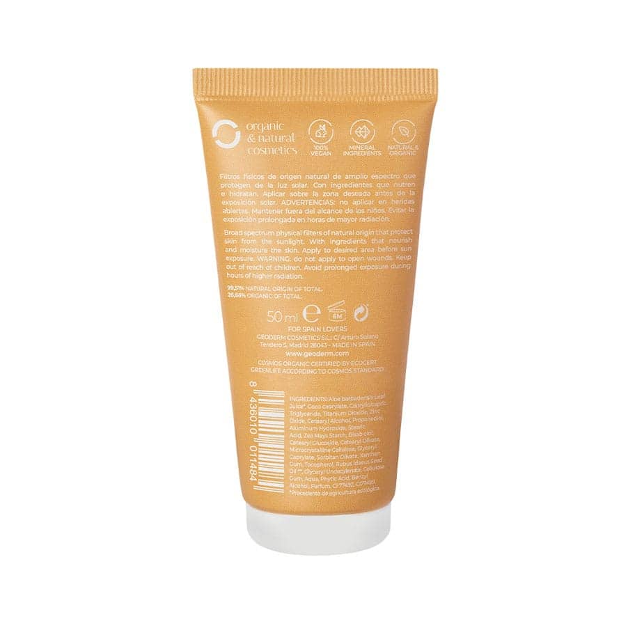 Protetor Solar Natural com Cor FPS 30 50ml Geoderm
