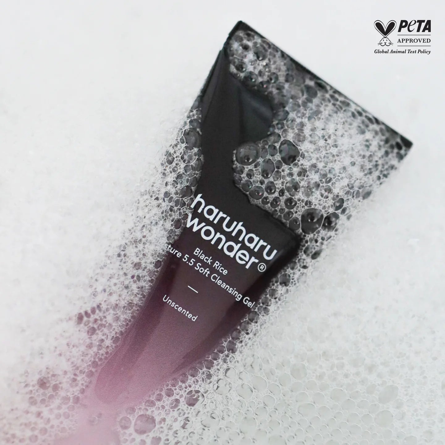 Gel de Limpeza Suave Black Rice 100ml Haruharu Wonder