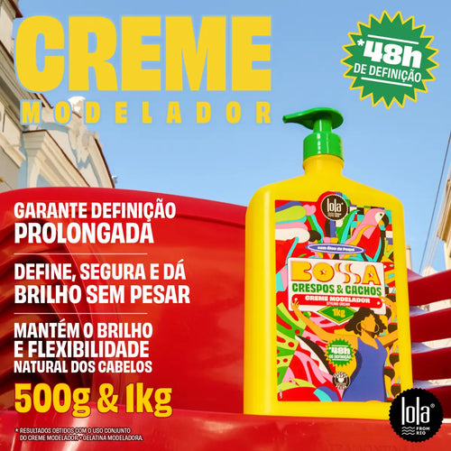 Bossa Rizos y Rulos Crema Modeladora 500gr Lola