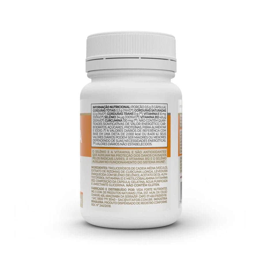 Curcuma Plus 30 Cápsulas Vitafor