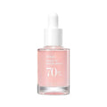 Frasco do Peach 70 Sérum de Niacinamida 30ml da Anua, tratamento facial iluminador com extrato de pêssego e niacinamida.