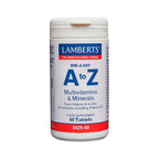 Multivitaminas y minerales Lamberts A-Z, 60 comprimidos