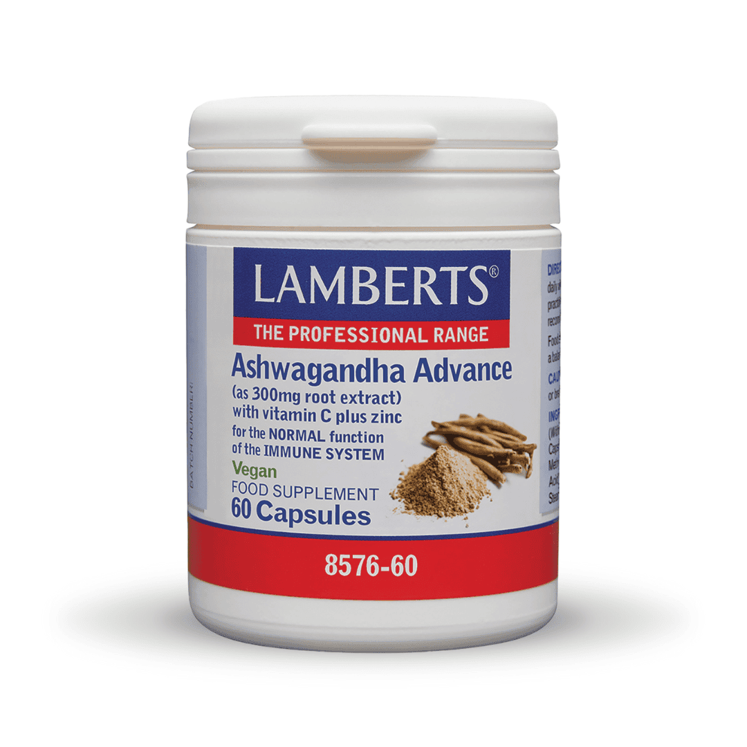 Ashwagandha 6000 mg, 60 cápsulas Lamberts