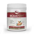 Suplemento que combina os aminoácidos essenciais L-Leucina, L-Isoleucina e L-Valina na proporção 2:1:1, enriquecido com vitaminas B6 e C. Auxilia na síntese proteica, recuperação muscular e fortalecimento do sistema imunitário.