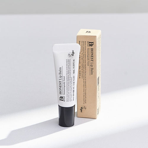 Bálsamo Labial Honest 10ml Benton com sete óleos vegetais, manteiga de karité e vitamina E