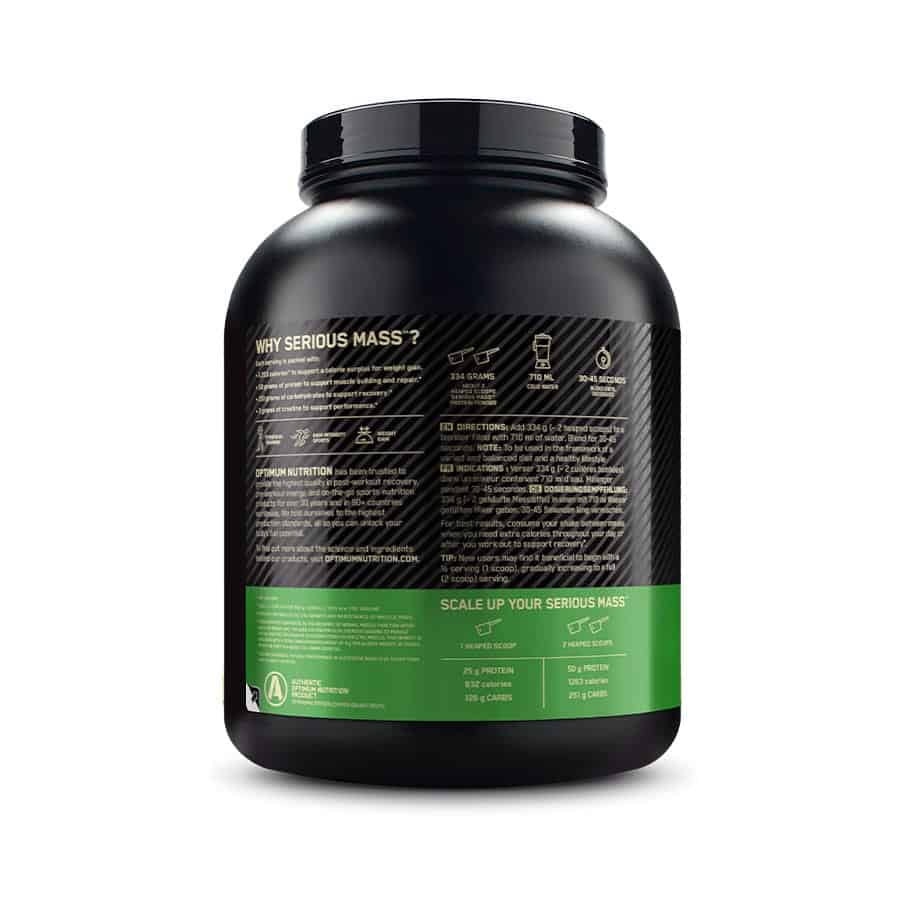Serious Mass Chocolate 2.73kg Optimum Nutrition