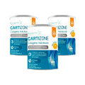 Cartizone colagénio hidrolisado 390g pack 3 Bioceutica suplemento em pó para articulações