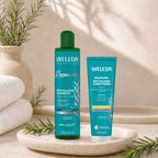 Champô Revitalizante de Alecrim 250ml Weleda para limpeza suave, volume e vitalidade do cabelo.