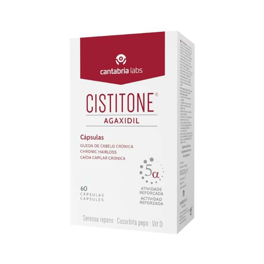 Cistitone Agaxidil 60 cápsulas Cantabria Labs para proteção da mucosa urinária