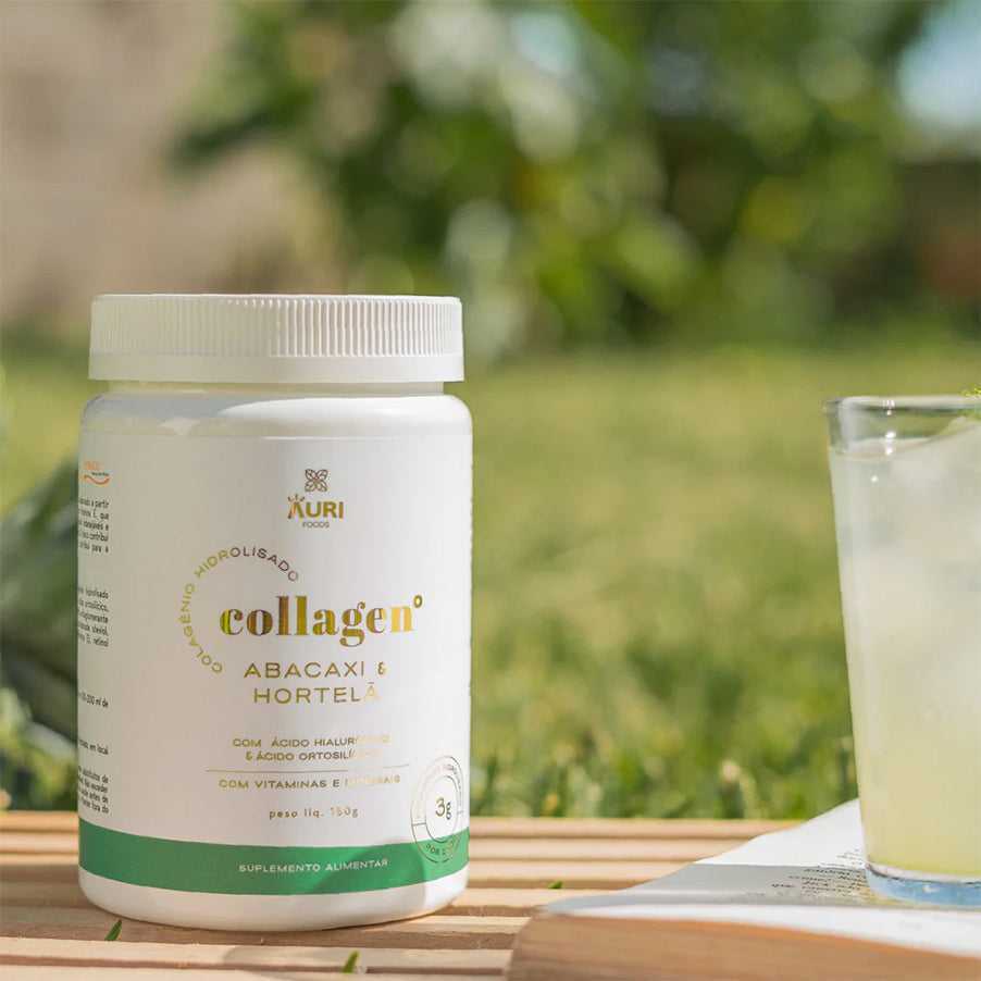 Colágeno Verisol Piña y Menta 150g Auri Foods