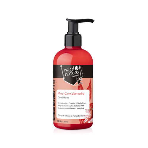 O Condicionador Sem Sal Pro-Crescimento 300ml Real Natura é um condicionador capilar indicado para todo o tipo de cabelo.