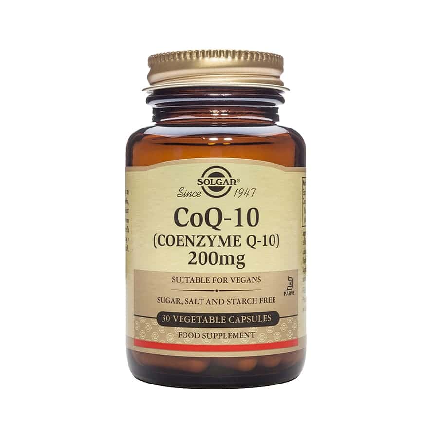 Coenzima Q10 200 mg 30 Cápsulas Solgar