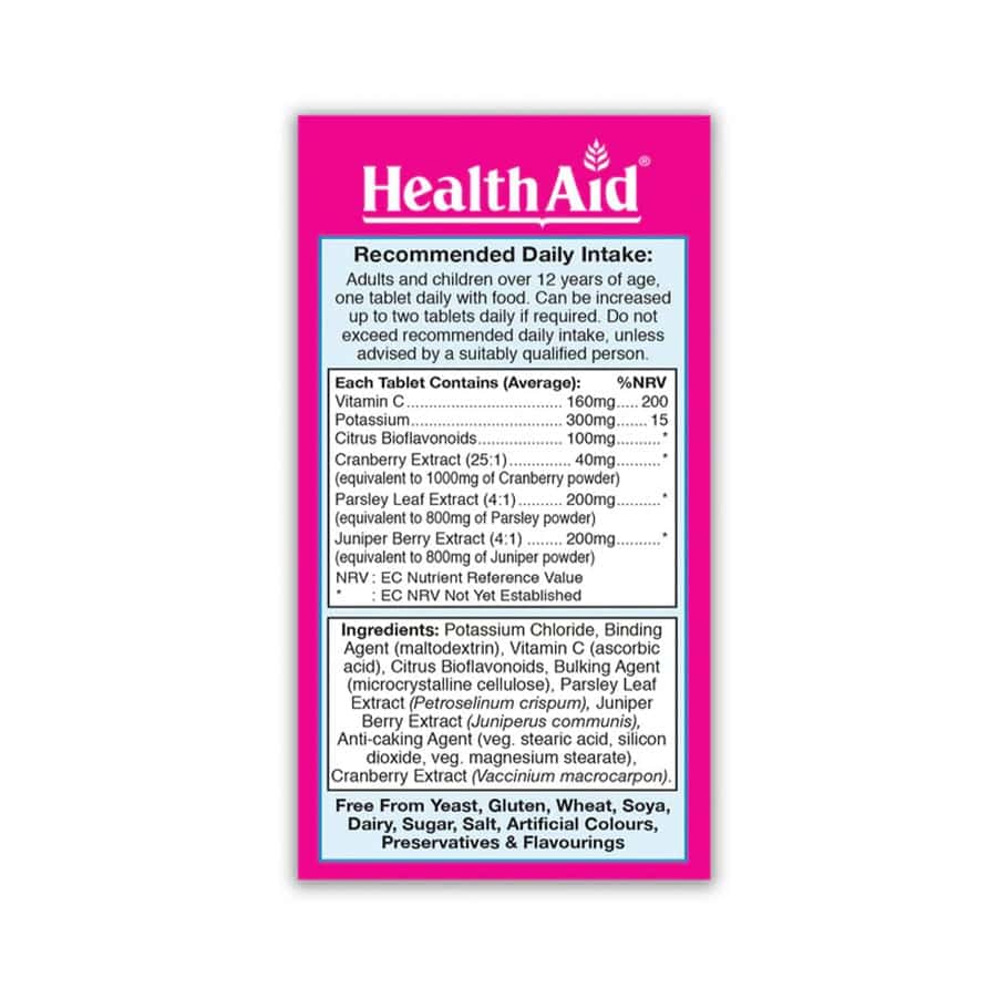 Cysticare 60 Comprimidos Health Aid
