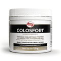 Suplemento Colosfort Vitafor em pote de 120g, pó branco em embalagem com tampa roxa, indicado para fortalecimento imunológico.