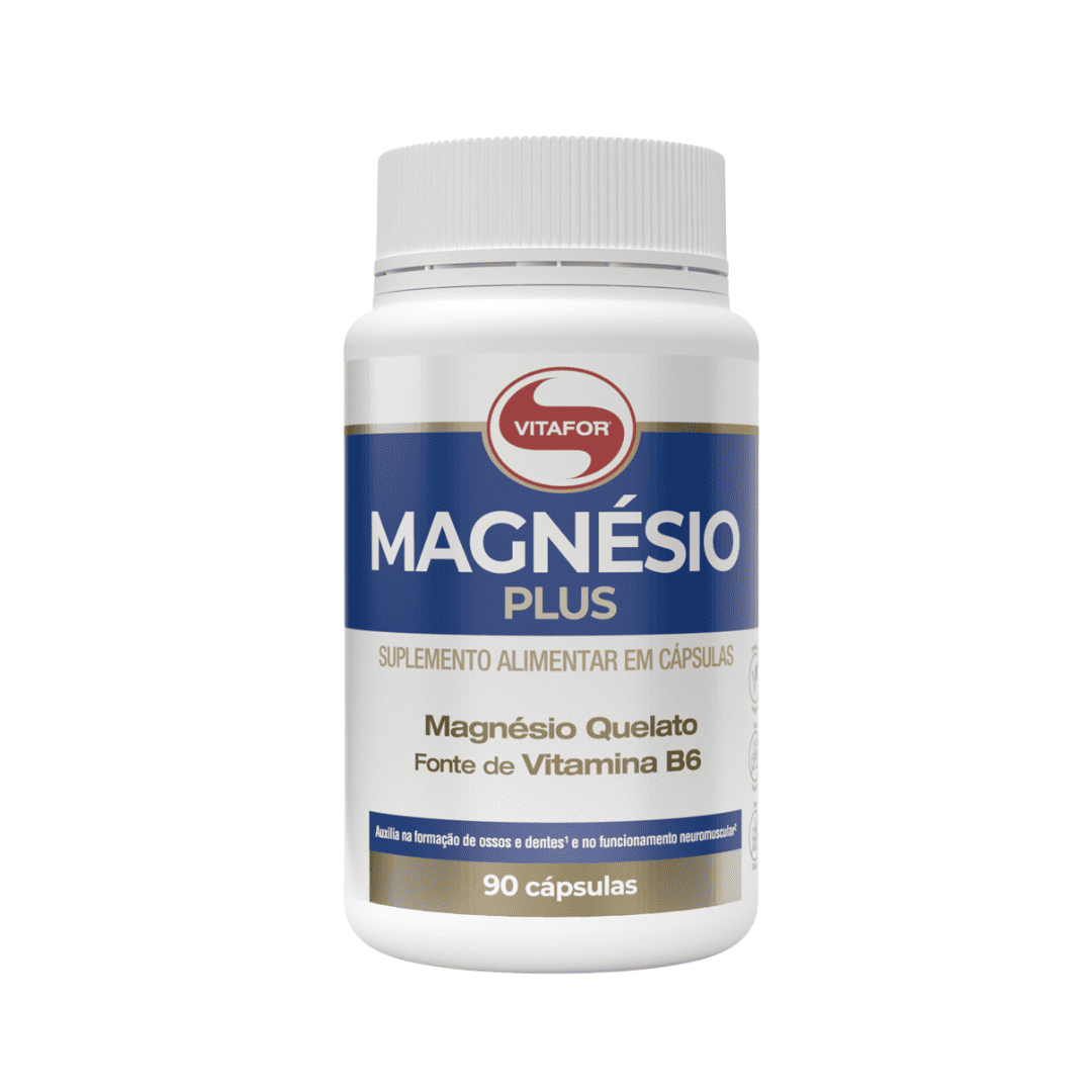 Magnesio Plus 90 cápsulas Vitafor