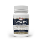 Vitamina D3 + Vitamina C + Zinc 30 Cápsulas Vitafor