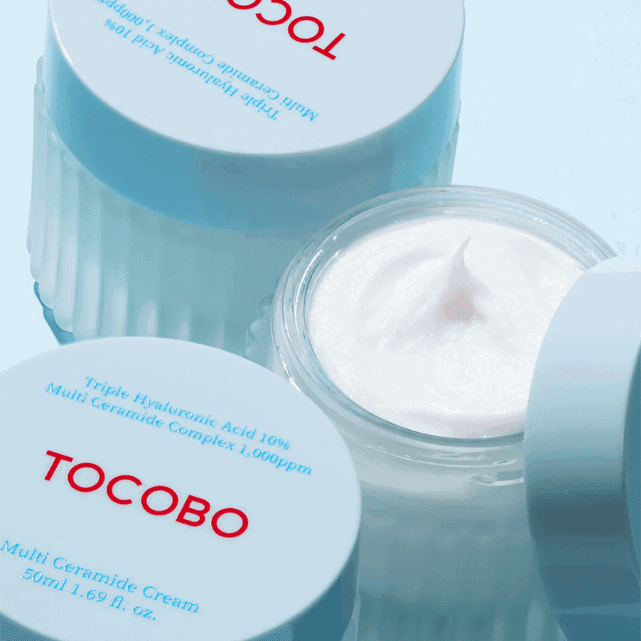 Creme facial com cinco ceramidas e ácido hialurónico de diferentes tamanhos moleculares. Hidrata profundamente, fortalece a barreira da pele e possui textura leve e de rápida absorção.