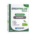 ERGYPHILUS Bebé é um suplemento alimentar constituído por uma sinergia única de 4 estirpes de lactobacilos e bifidobactérias.