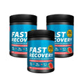 Fast Recovery melancia 600gr Gold Nutrition pack 3 suplemento pós treino recuperação muscular