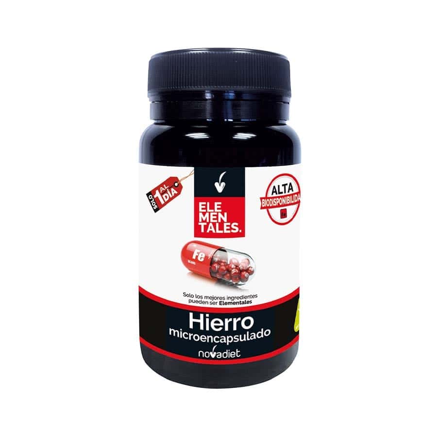 Hierro microencapsulado 60 cápsulas NovaDiet
