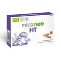 Frasco do Mico Neo HT com 60 cápsulas da NeoVital Health, suplemento com cogumelos medicinais para suporte à saúde cardiovascular.