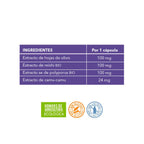 Frasco do Mico Neo HT com 60 cápsulas da NeoVital Health, suplemento com cogumelos medicinais para suporte à saúde cardiovascular.