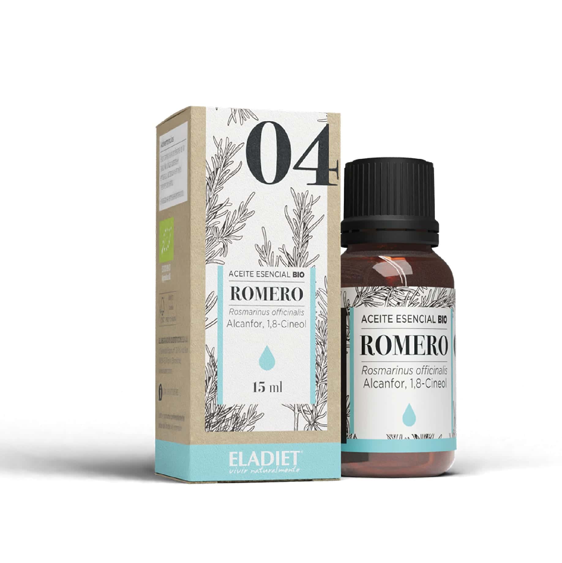 Essência Bio Alecrim 15ml Eladiet