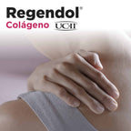Frasco do RegenDol Colágeno UC-II com 30 comprimidos da Eladiet, suporte avançado para articulações saudáveis.