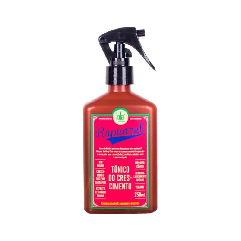 Kit Rapunzel Cabelo de Conto de Fadas Lola Cosmetics para uma rotina de cuidado dos cabelos frágeis e quebradiços.