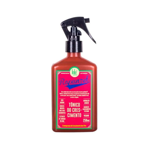 Kit Rapunzel Cabelo de Conto de Fadas Lola Cosmetics para uma rotina de cuidado dos cabelos frágeis e quebradiços.