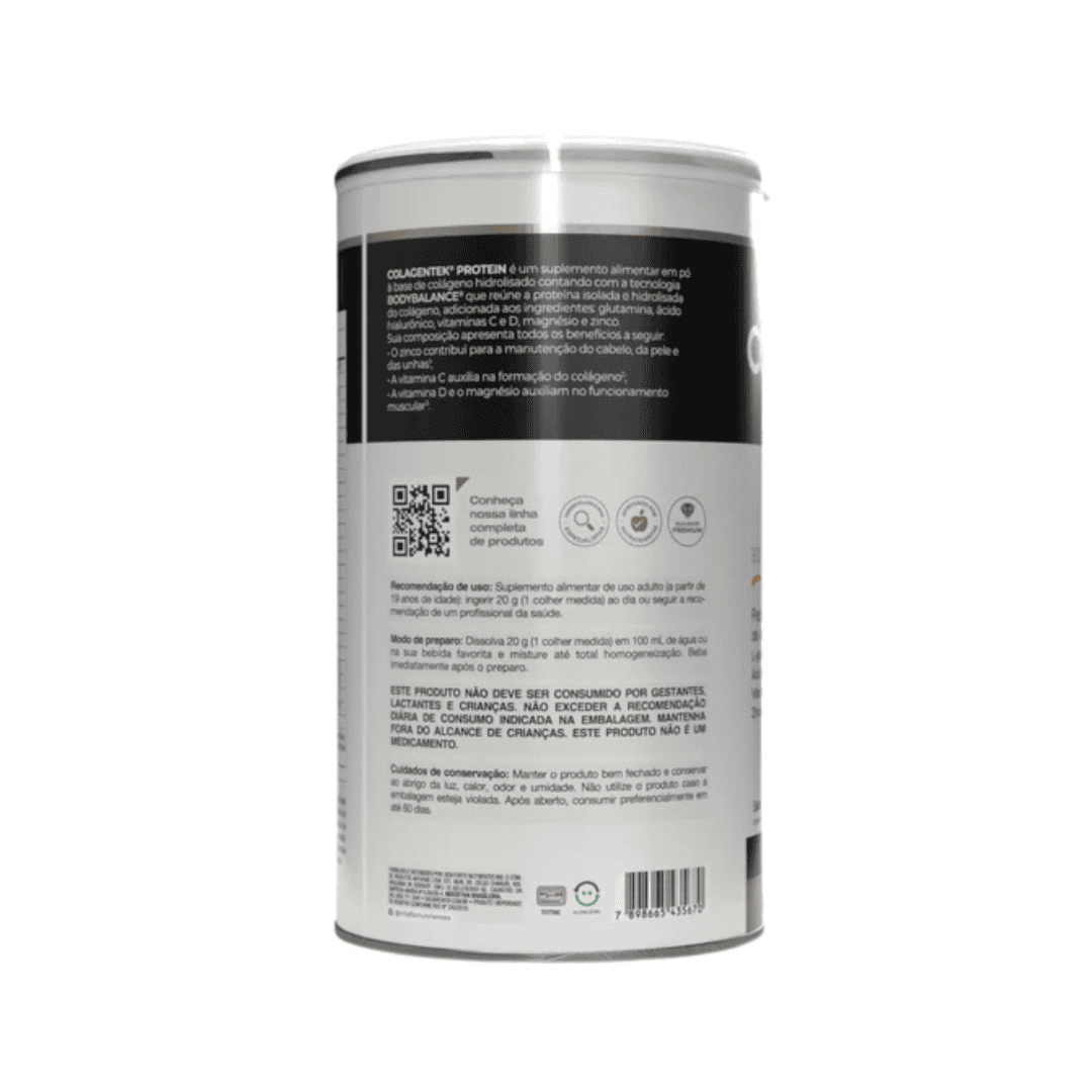 Colagentek Protein sabor cacao 460g Suplemento proteico Vitafor con colágeno hidrolizado