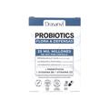 Probiotics Flora e Defesas 20 cápsulas Drasanvi suplemento probiótico para equilíbrio da flora intestinal e reforço do sistema imunitário.