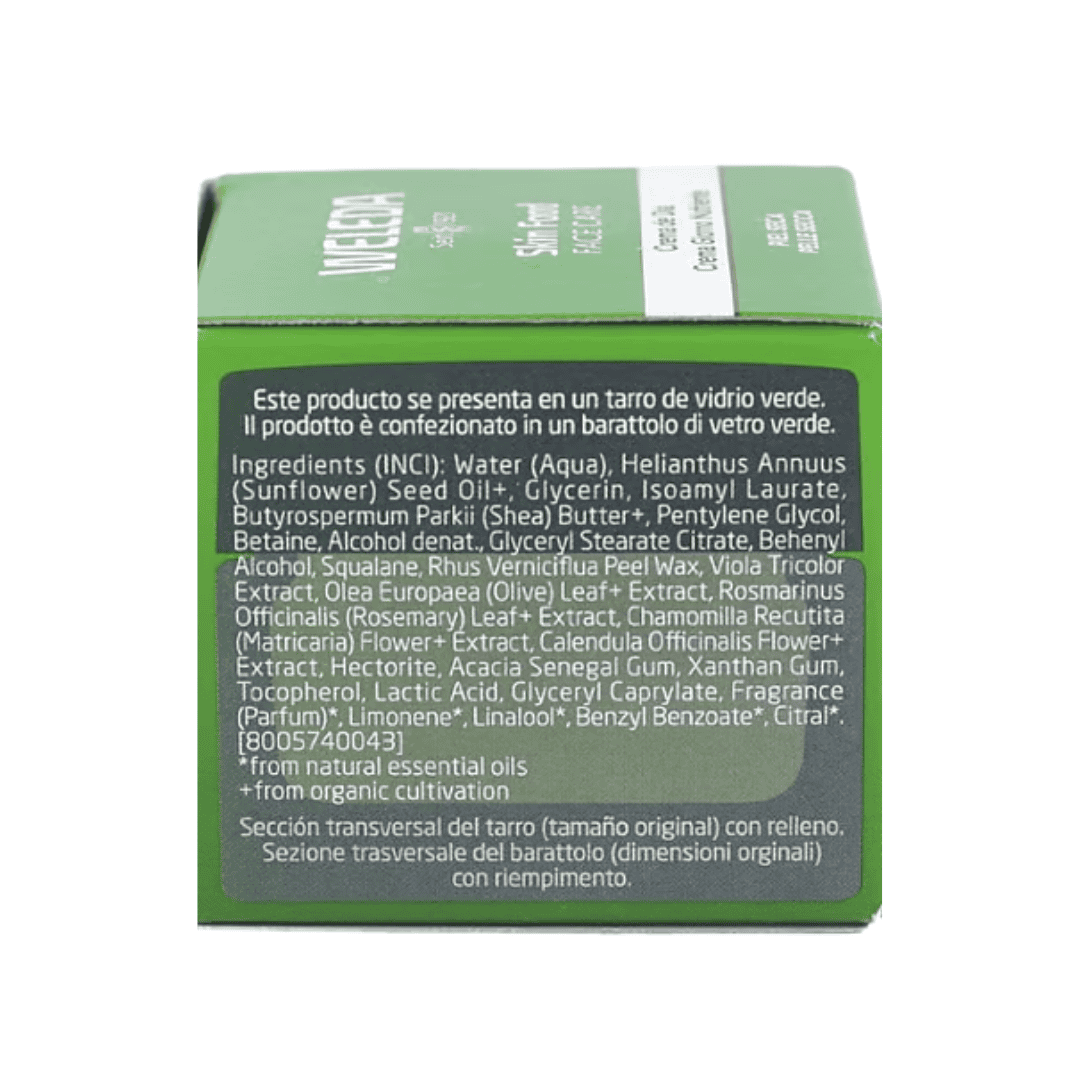Skin Food creme de dia 40ml Weleda hidratante nutritivo para rosto, com textura rica e ingredientes naturais.