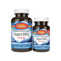 Super DHA Gems 500mg 60 + 20 cápsulas Carlson Labs suplemento de DHA concentrado com ómega-3