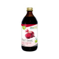 Sumo Beterraba Concentrada 500ml Biotona em garrafa de vidro, suplemento natural rico em nitratos.