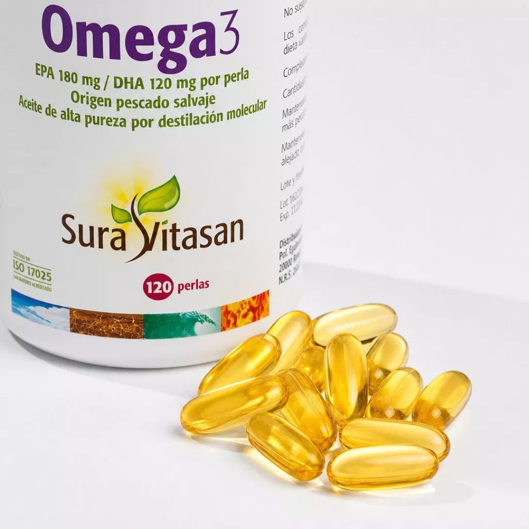 Omega 3 120 Cápsulas Sura Vitasan