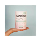 Pó Colagénius Active Neutro em embalagem de 330 g para suporte articular, ósseo e muscular.
