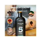 Dr. Immune Five 250ml Hifas da Terra suplemento líquido com cogumelos medicinais para apoio do sistema imunitário