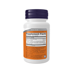 Frasco de suplemento alimentar Now Foods Glutationa 500mg com 30 cápsulas vegetais antioxidantes.