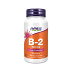 Vitamina B-2 100mg 100 cápsulas da Now Foods em suplemento alimentar