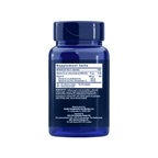 Suplemento Vitamina D e K Life Extension em frasco com 60 cápsulas vegetais, combinação de vitaminas essenciais para ossos fortes e saúde cardiovascular.