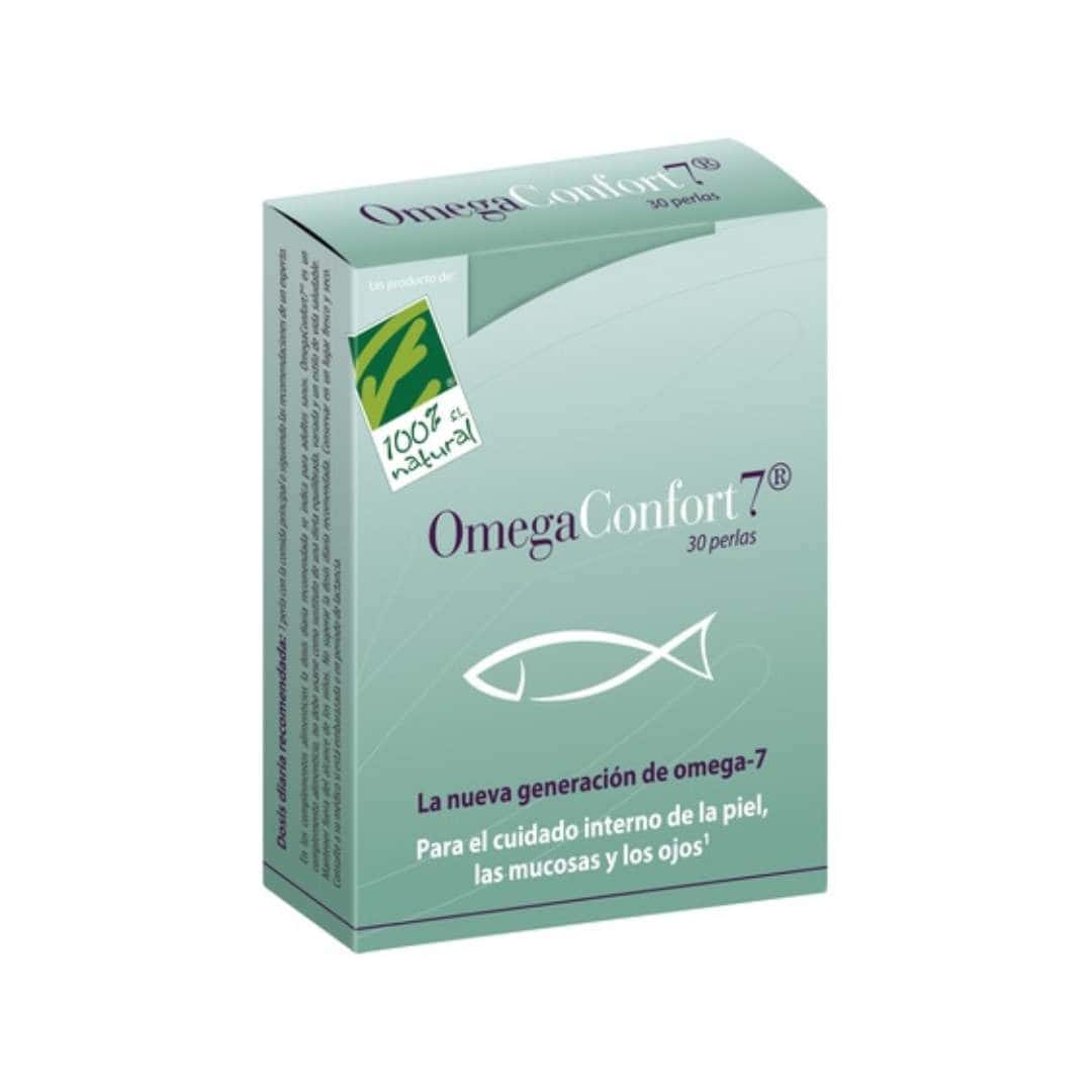 OmegaConfort7 Cien por Cien Natural 30 cápsulas suplemento alimentar para conforto articular e muscular