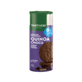 Galletas integrales Santiveri con quinoa y chocolate, en un paquete de 175 g, que combinan cereales integrales con trozos de chocolate.