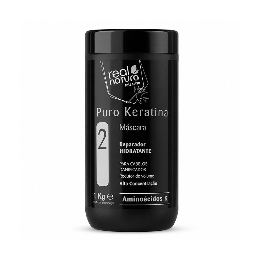 A Máscara Capilar Puro Keratina 1kg Real Natura é uma máscara capilar indicada para todo o tipo de cabelo.